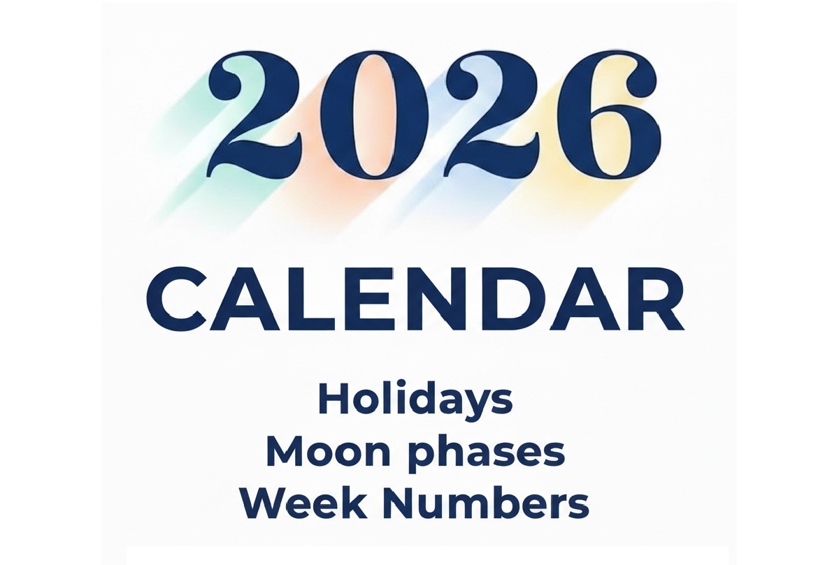 2026 Printable Calendar Preview - Free Download High Quality PDF